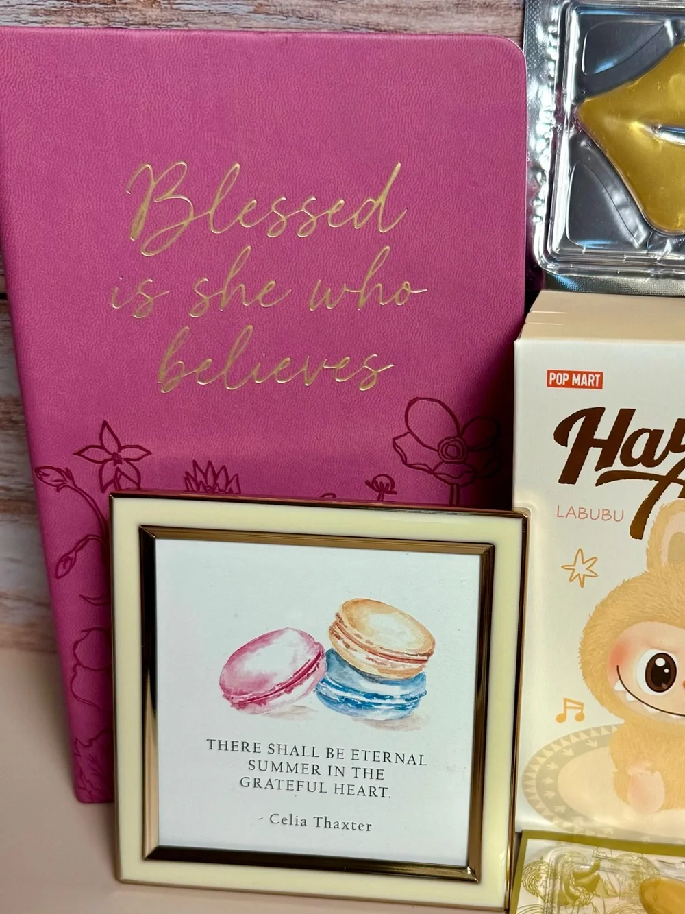 Journal, Frame, and Labubu Gift Set